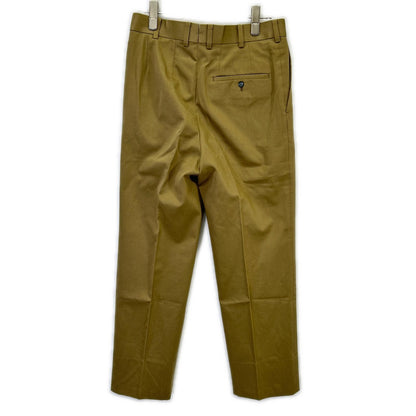 FUMIYA HIRANO Beige Burlington Cotton Pants Size 34