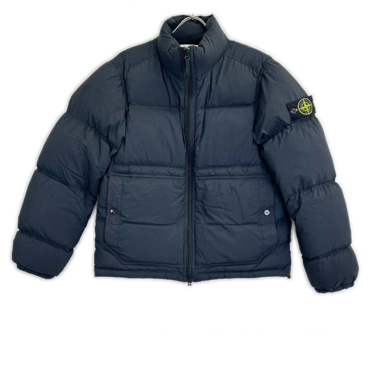 STONE ISLAND 4100125 Ripstop Nylon Down Jacket Navy Size S