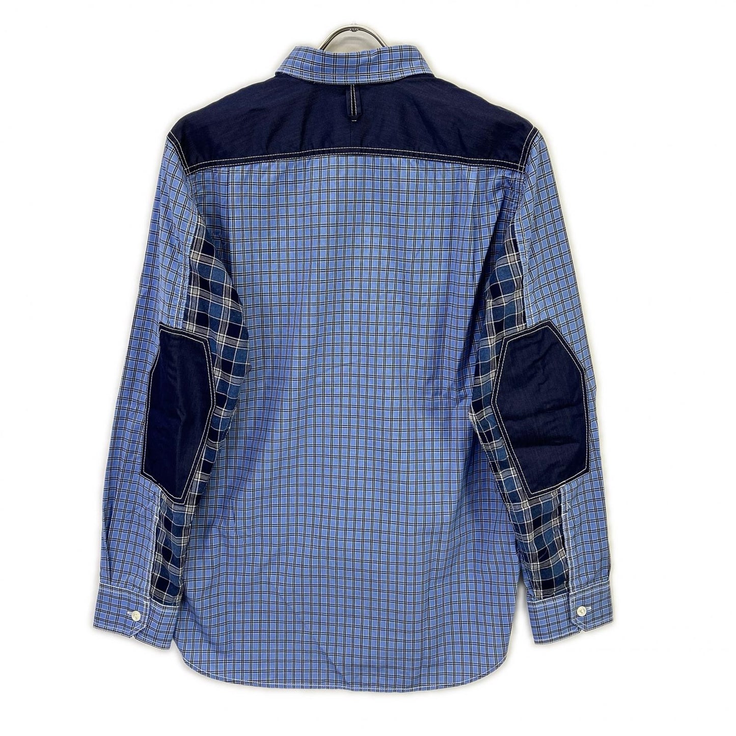 JUNYA WATANABE MAN AD2020 Check Elbow Patch Shirt Size XS