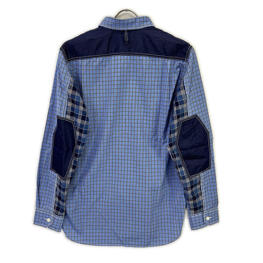 JUNYA WATANABE MAN AD2020 Check Elbow Patch Shirt Size XS