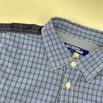 JUNYA WATANABE MAN AD2020 Check Elbow Patch Shirt Size XS