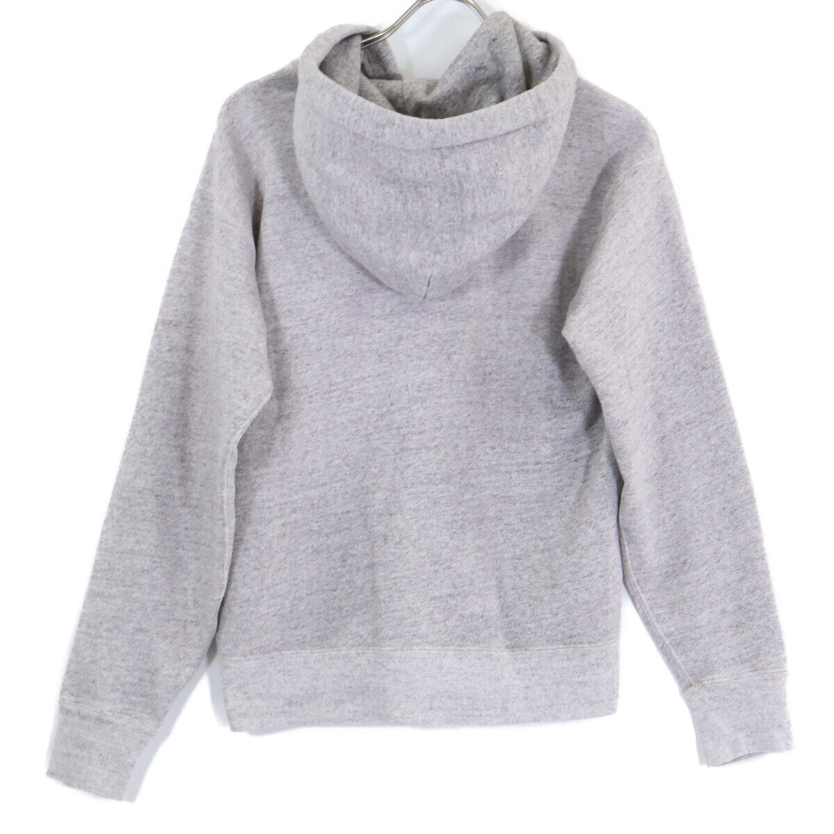 RRL Grey Cotton Zip-Up Hoodie Size S/P