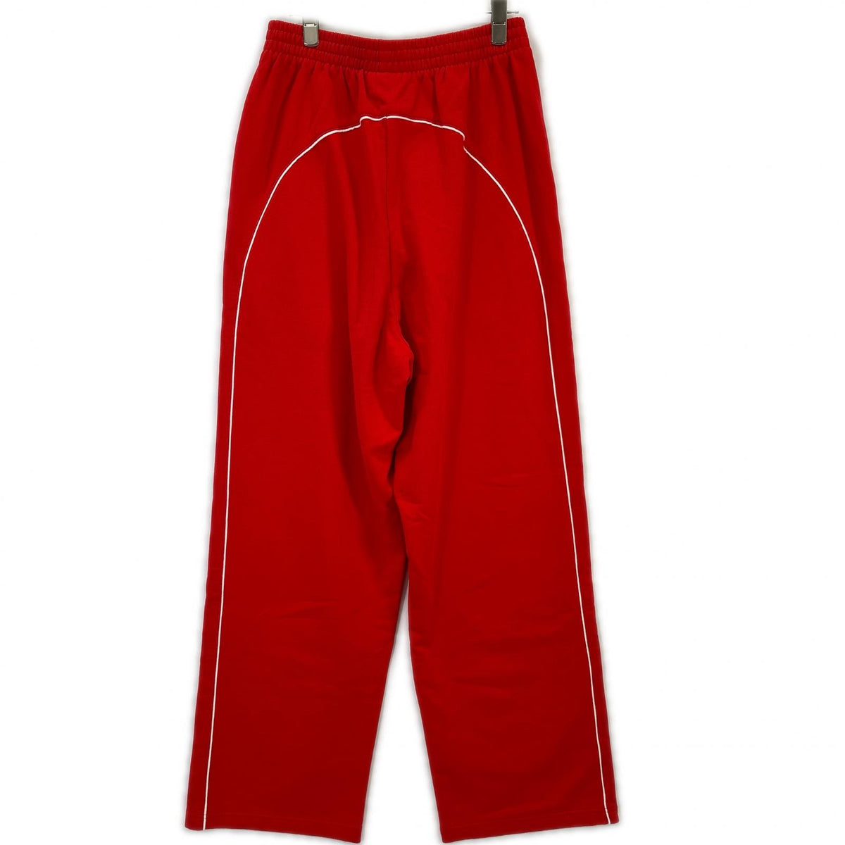 BALENCIAGA 24SS Red Soccer Baggy Sweatpants Size XS