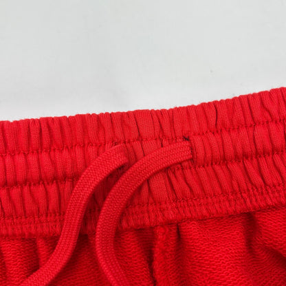 BALENCIAGA 24SS Red Soccer Baggy Sweatpants Size XS