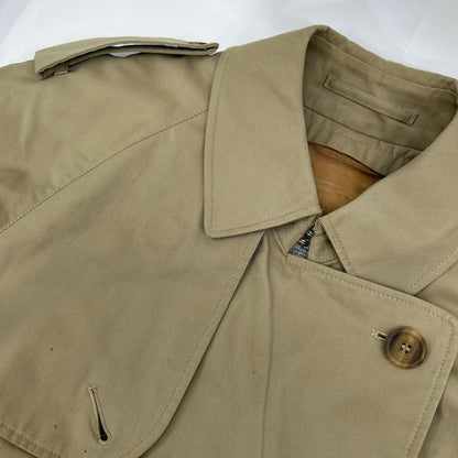 Aquascutum Made in UK Trench Coat Beige