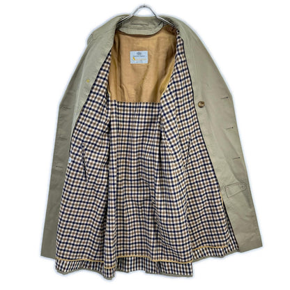 Aquascutum Made in UK Trench Coat Beige