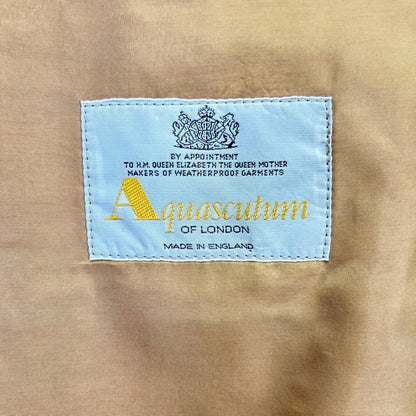 Aquascutum Made in UK Trench Coat Beige