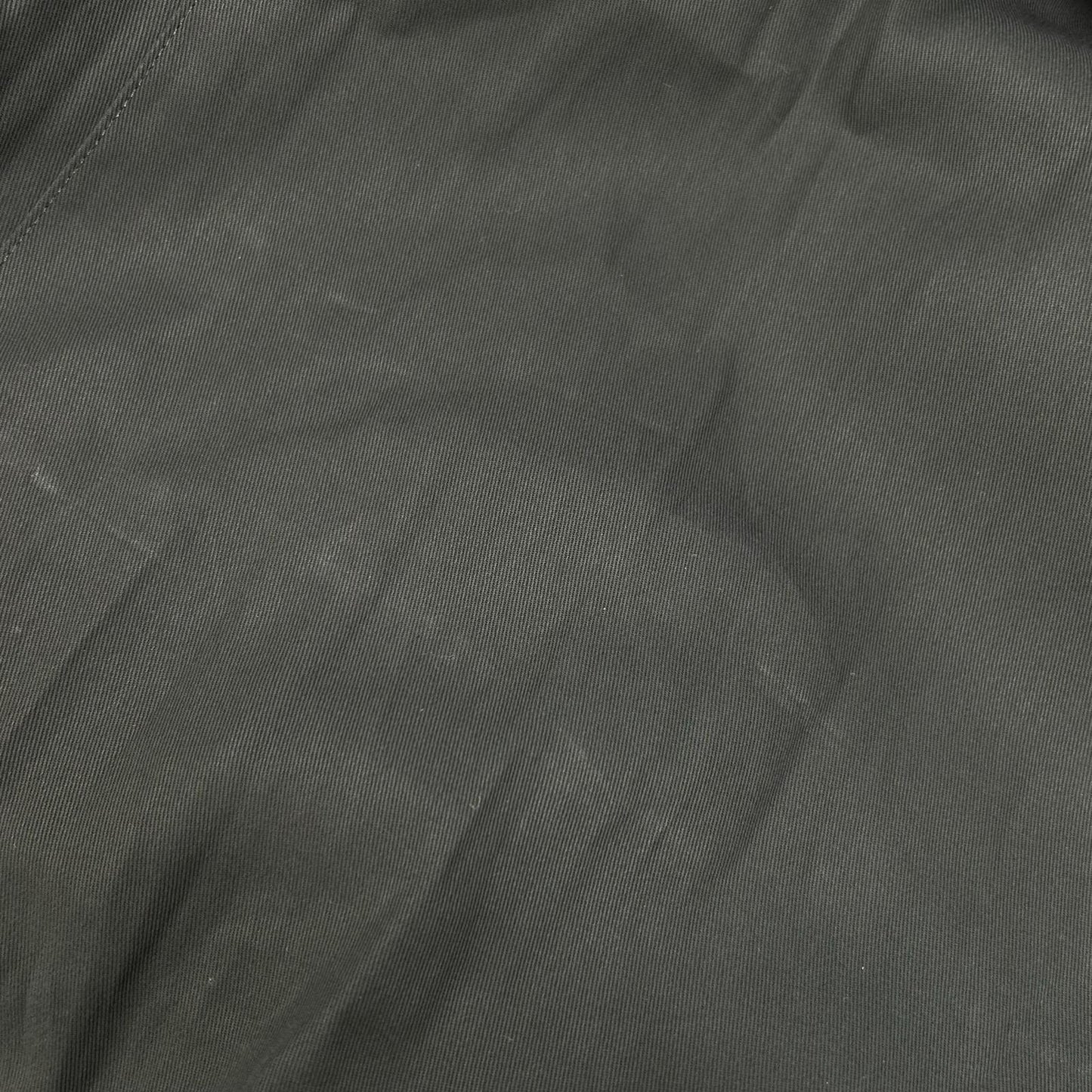 ADORE Cotton Twill Long Coat Black Size 36