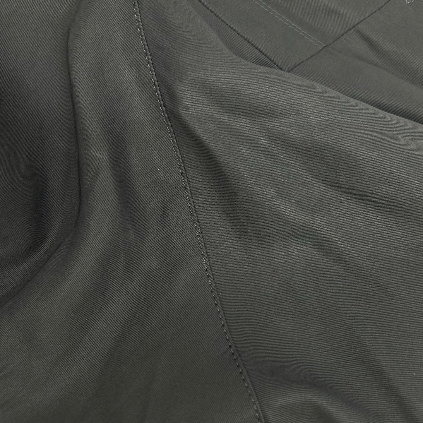 ADORE Cotton Twill Long Coat Black Size 36