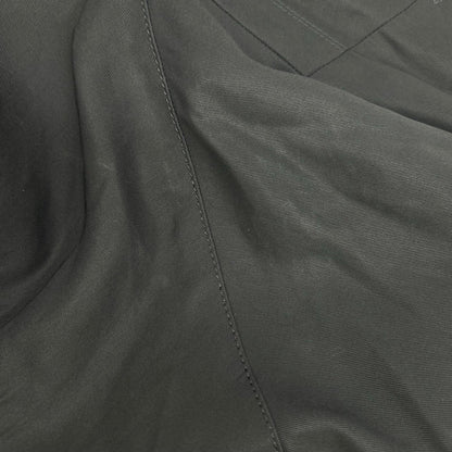 ADORE Cotton Twill Long Coat Black Size 36