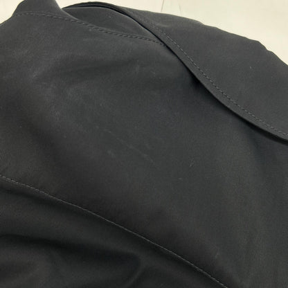ADORE Cotton Twill Long Coat Black Size 36