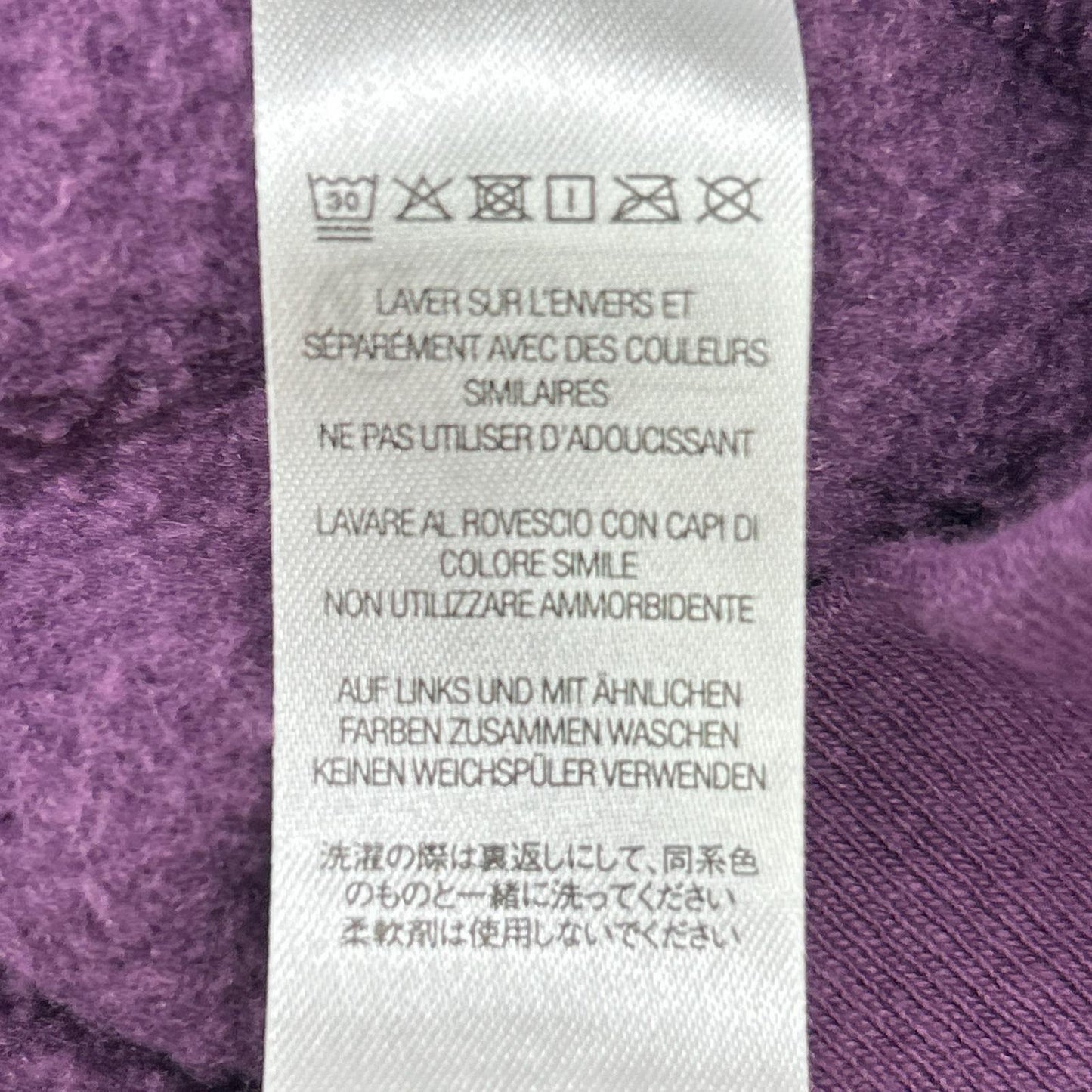 Supreme 23AW AOI Buddha Hooded Sweatshirt Purple Size L