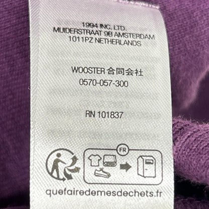 Supreme 23AW AOI Buddha Hooded Sweatshirt Purple Size L