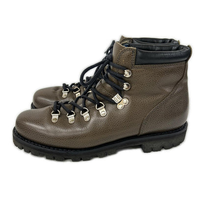 Paraboot AVORIAZ Leather Trekking Boots Olive Green Size 7