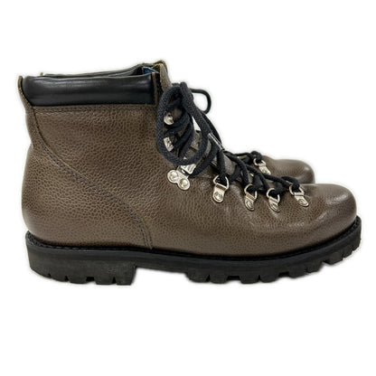 Paraboot AVORIAZ Leather Trekking Boots Olive Green Size 7