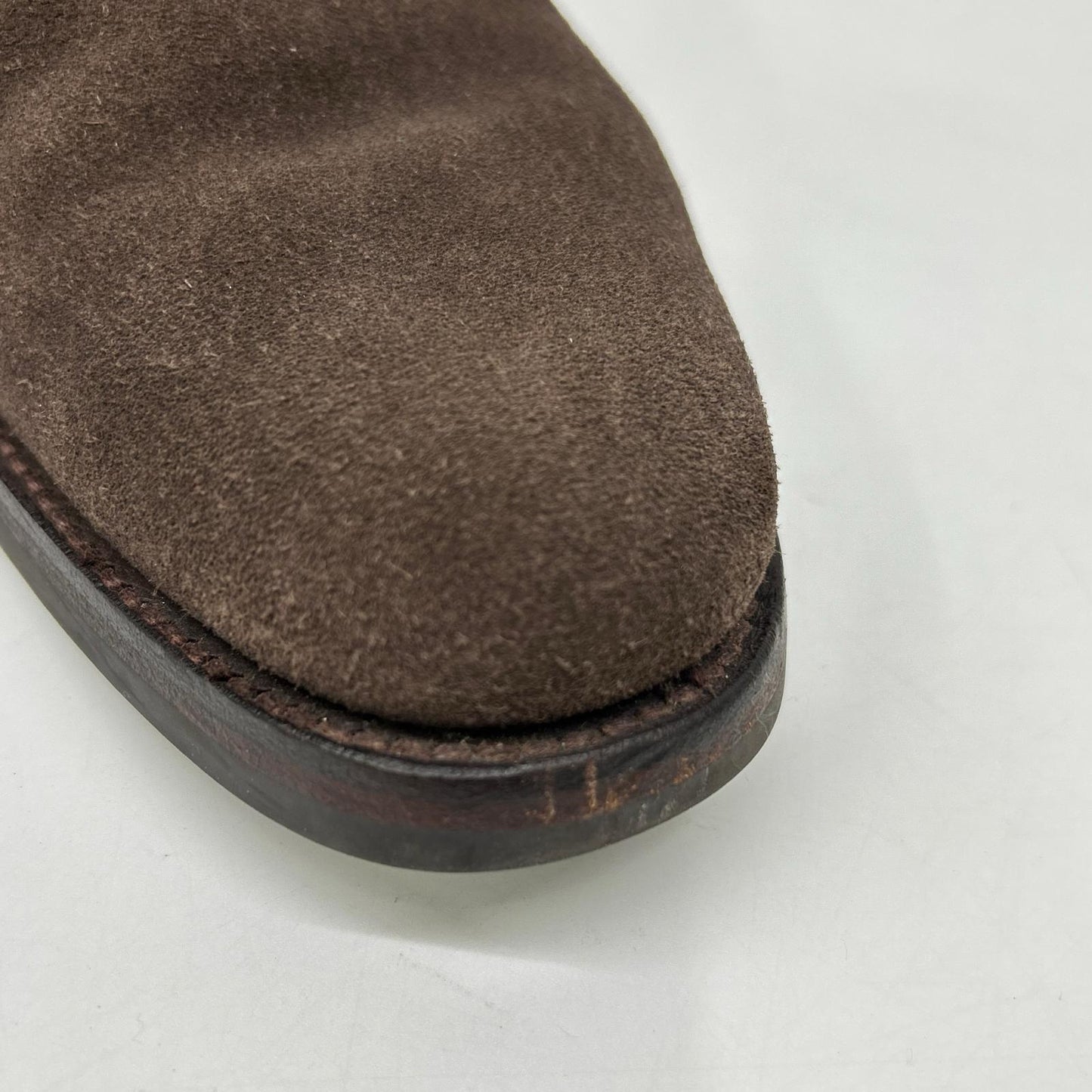Crockett&Jones CHERTSEY Suede Chukka Boots Dark Brown Size 6