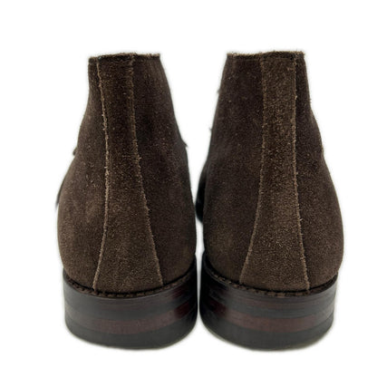 Crockett&Jones CHERTSEY Suede Chukka Boots Dark Brown Size 6