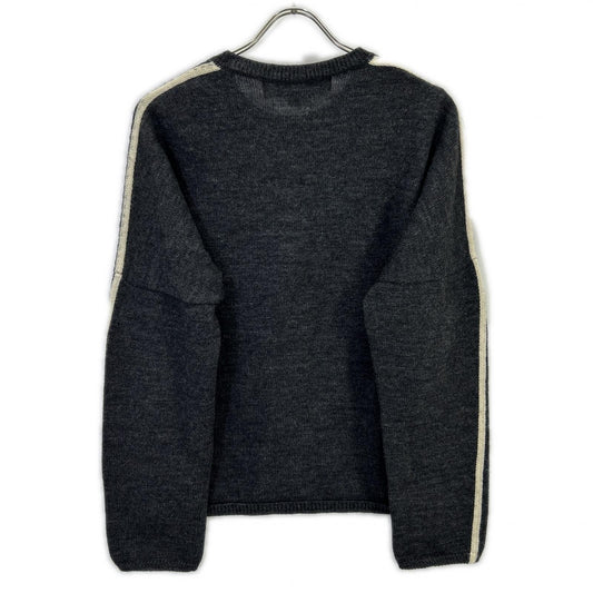COMMEdesGARCONS HOMME PLUS Sideline Knit Gray Size S
