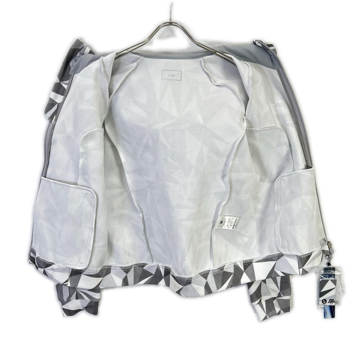 PEARLY GATES Geometric Zip Up Hoodie Multi Size 0