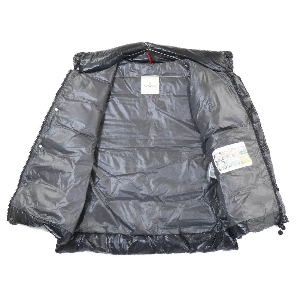 MONCLER TIB Down Vest Black Size 7