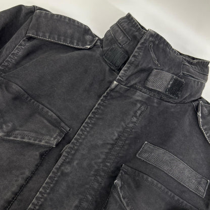 AKM B100 Boa Lined Military Jacket Black Size S
