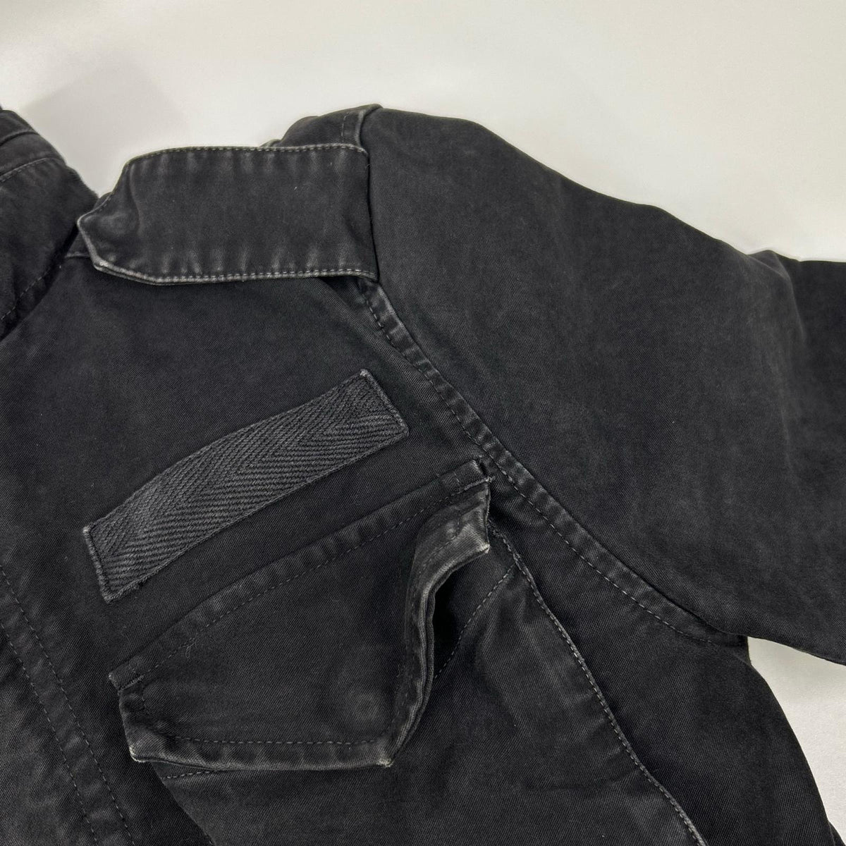 AKM B100 Boa Lined Military Jacket Black Size S
