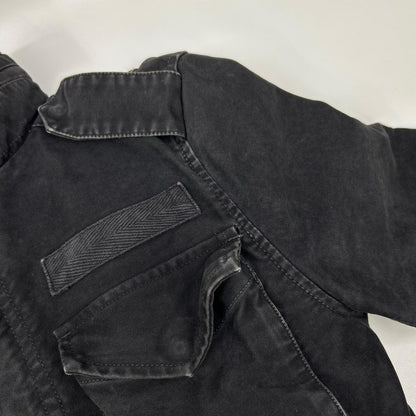 AKM B100 Boa Lined Military Jacket Black Size S