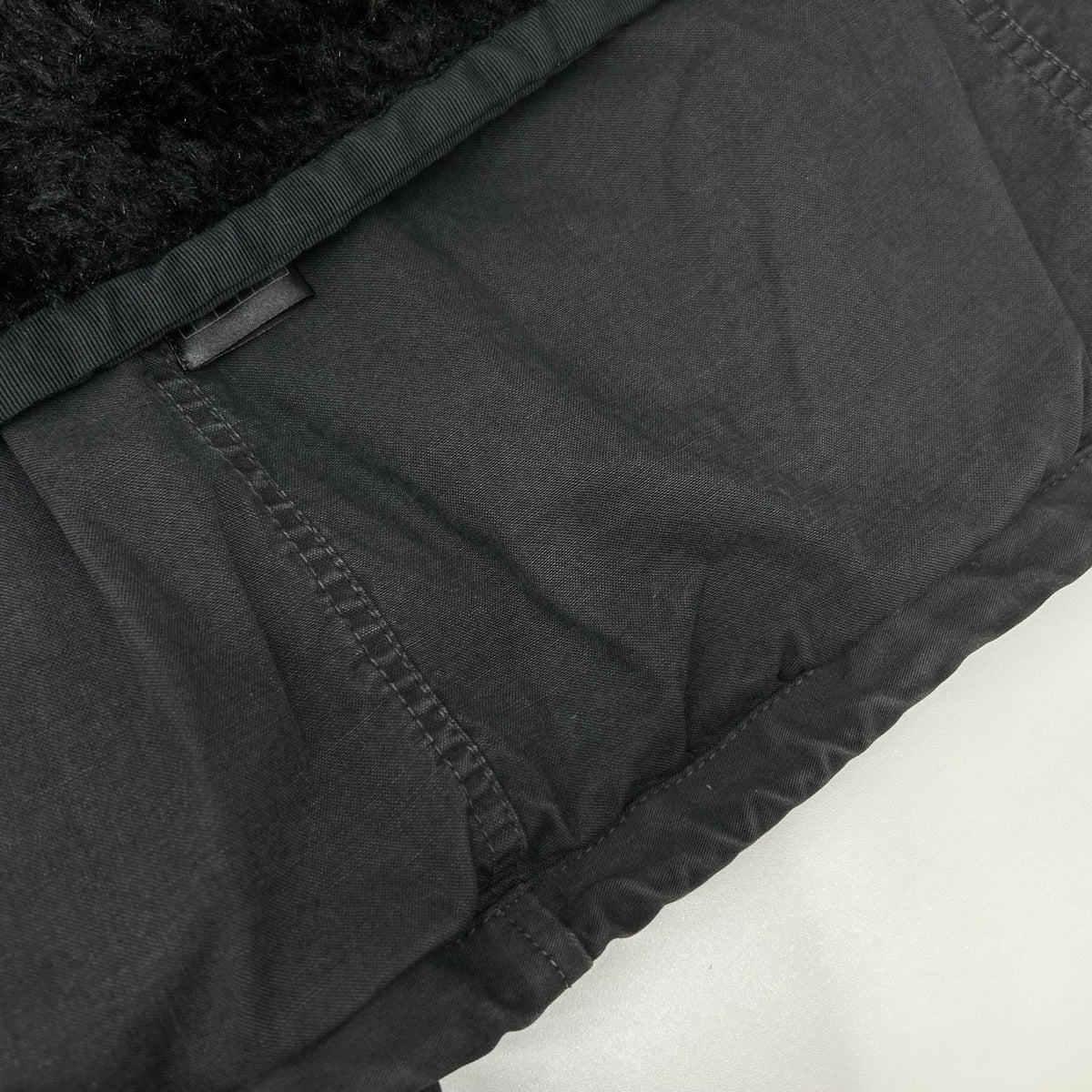 AKM B100 Boa Lined Military Jacket Black Size S