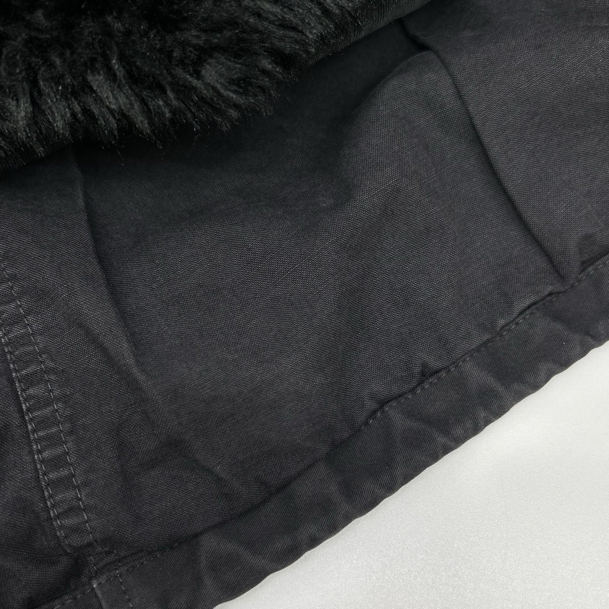 AKM B100 Boa Lined Military Jacket Black Size S