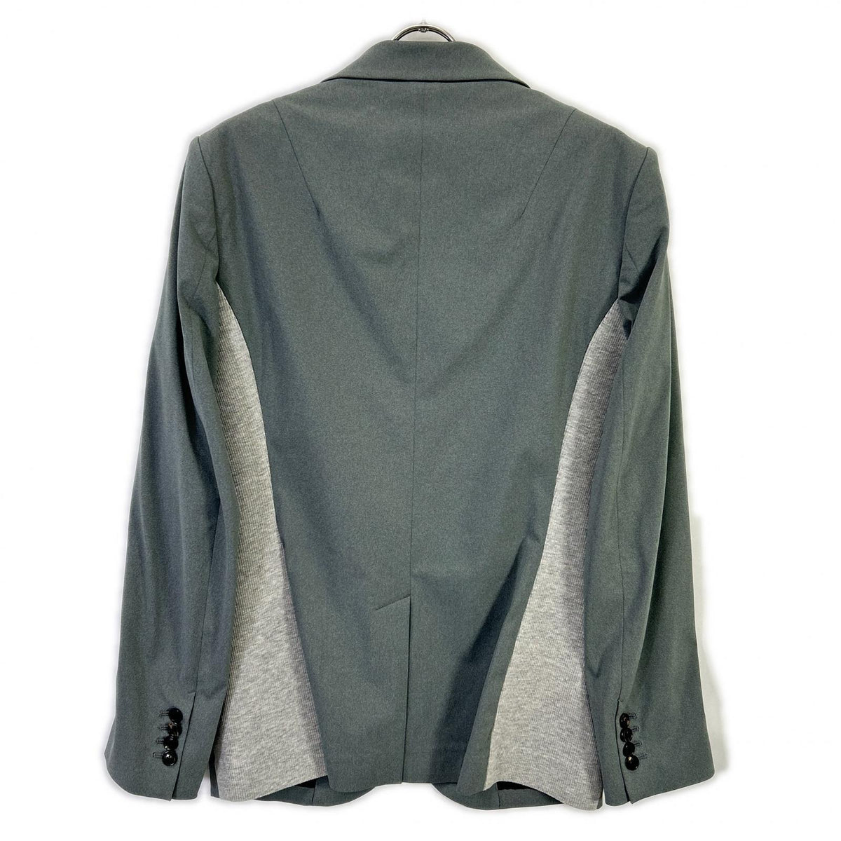 1piu1uguale3 MRB554 Ribbed 2B Blazer Gray Size V