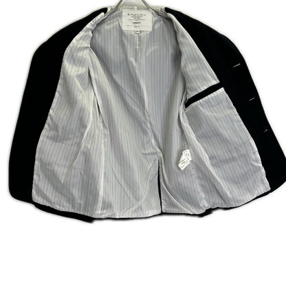 FIDELITY USA 3-Gold Button Navy Blazer Jacket Blue Size M