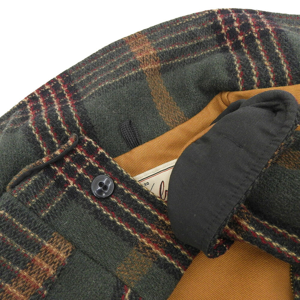 WOOLRICH 90s Vintage Plaid Jacket Green Size L