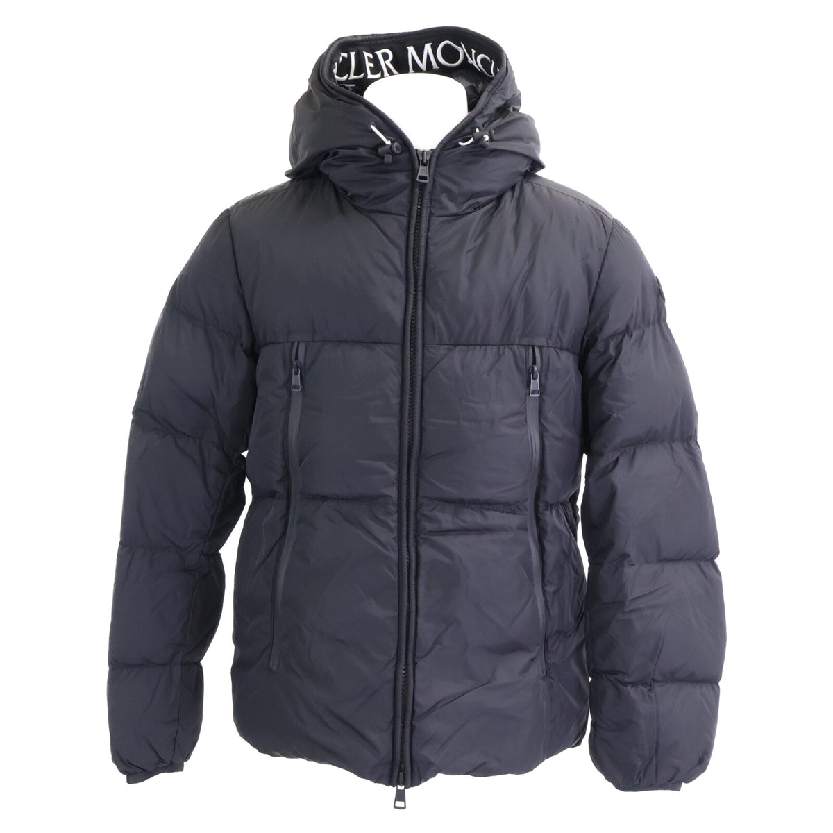 MONCLER MONTCLA Hooded Down Jacket Black Size 3