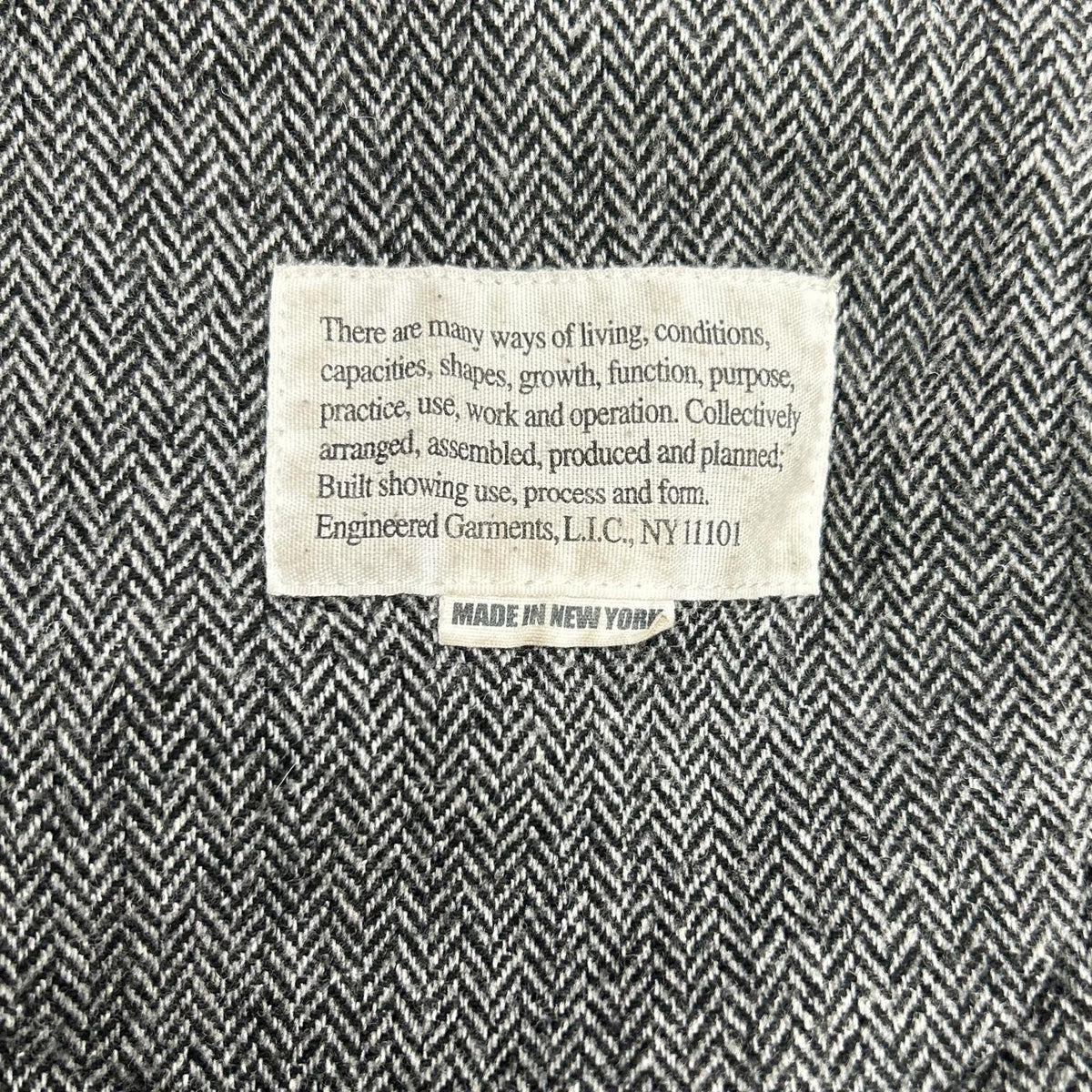 Engineered Garments 24AW Smoking Jacket Gray Size L