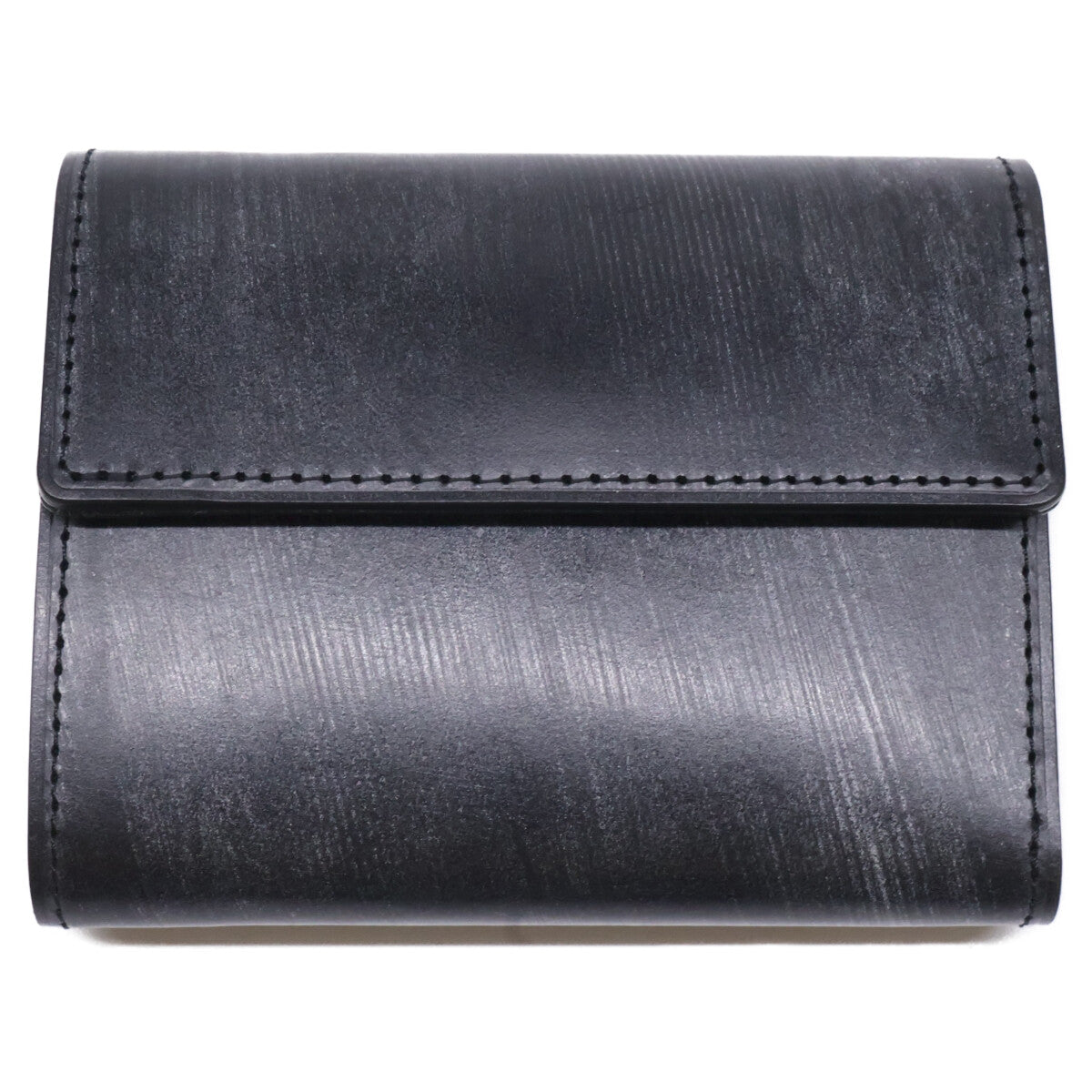 PORTER Bill Bridle Leather Trifold Wallet