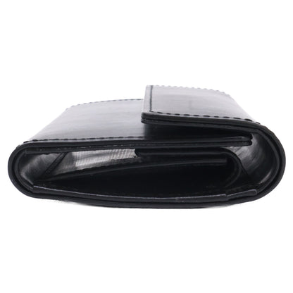 PORTER Bill Bridle Leather Trifold Wallet