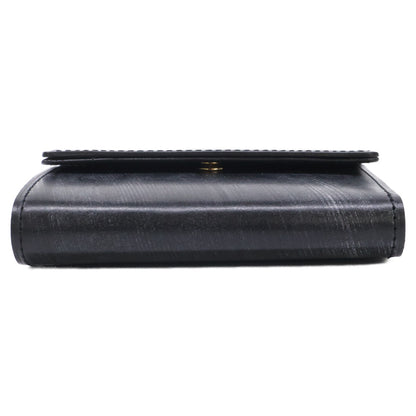 PORTER Bill Bridle Leather Trifold Wallet