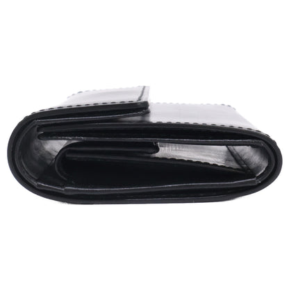 PORTER Bill Bridle Leather Trifold Wallet