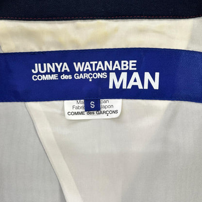 JUNYA WATANABE MAN '02 Double Breasted Gray Cotton Jacket Size S