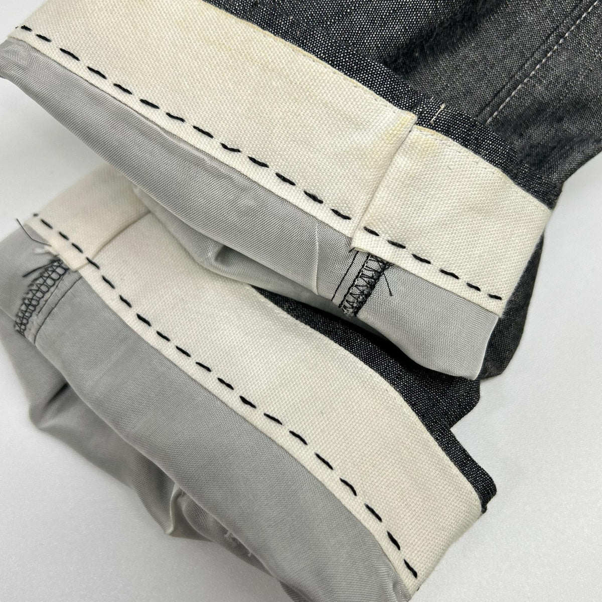 JUNYA WATANABE MAN '02 Double Breasted Gray Cotton Jacket Size S