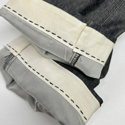 JUNYA WATANABE MAN '02 Double Breasted Gray Cotton Jacket Size S