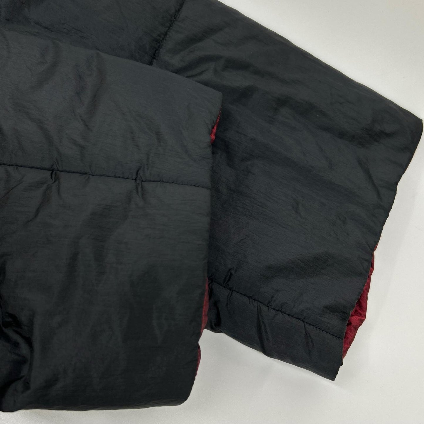 EMPORIOARMANI Belted Long Nylon Coat Black Size 50