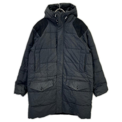 Barbour Fiber Down Nylon Coat Black Size M