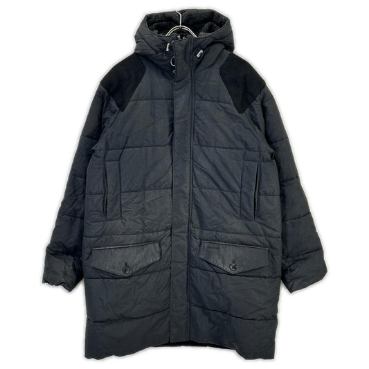 Barbour Fiber Down Nylon Coat Black Size M