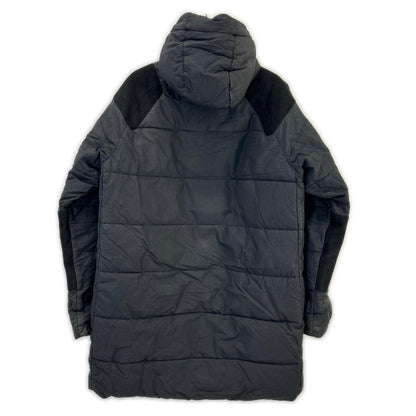 Barbour Fiber Down Nylon Coat Black Size M