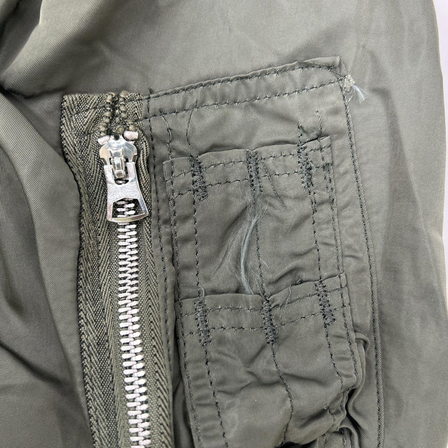 ALPHA INDUSTRIES L-2B USA Flight Jacket Khaki Size S