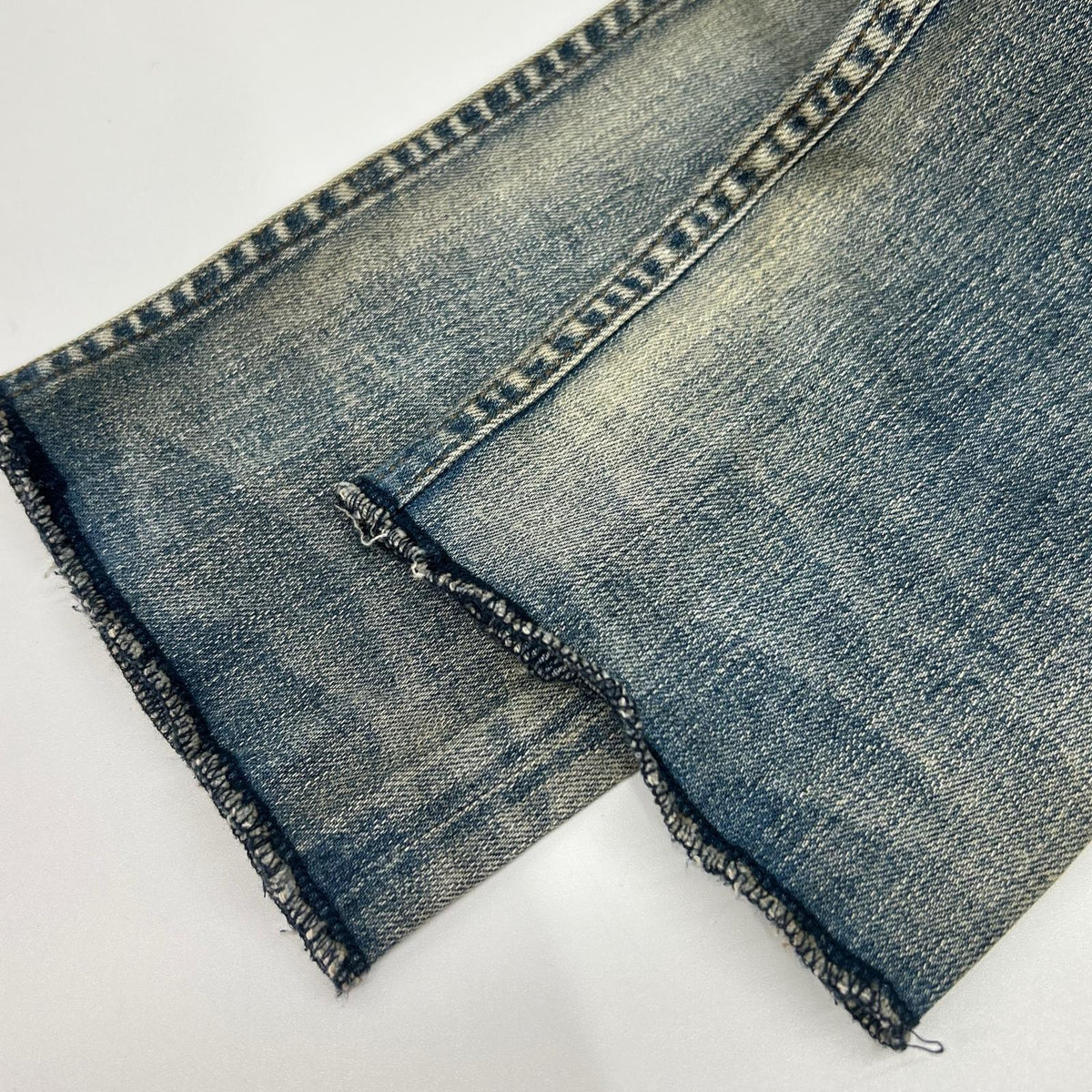 FAGASSENT STEPHANE BLOW Damaged Skinny Pants Blue Size 26