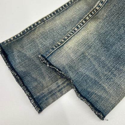 FAGASSENT STEPHANE BLOW Damaged Skinny Pants Blue Size 26