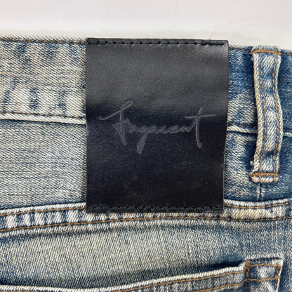 FAGASSENT STEPHANE BLOW Damaged Skinny Pants Blue Size 26
