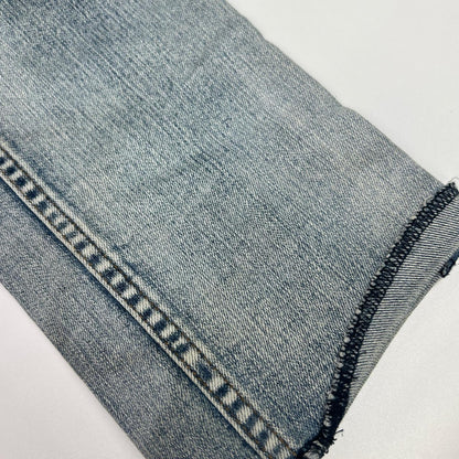 FAGASSENT AXCEL BLOW Damaged Skinny Pants Blue Size 26